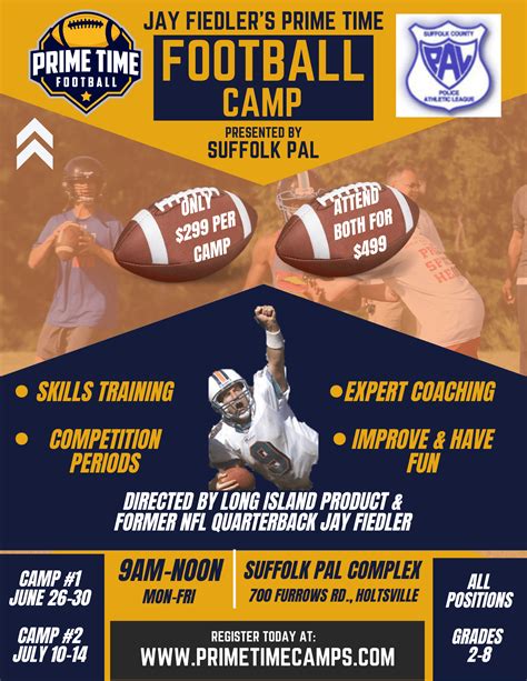 prime time football camp